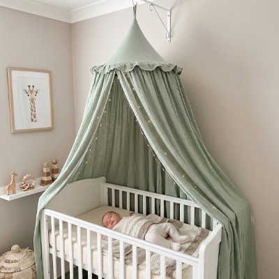 ciel de lit bébé idéal cadeau naissance décoration nurserie 