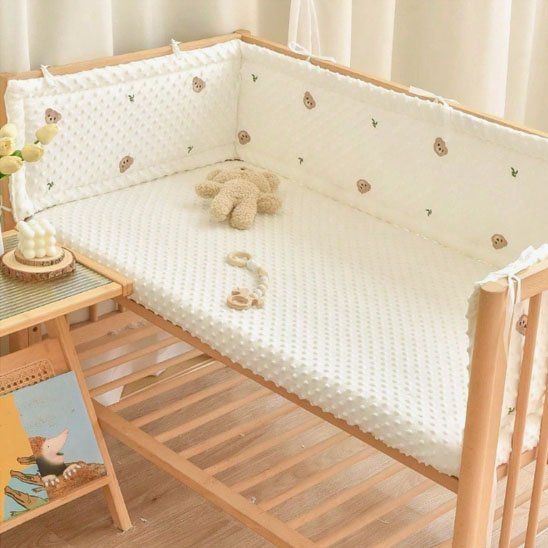 Tour de lit bébé | Doux Sécurité - Ma Douce Étincelle